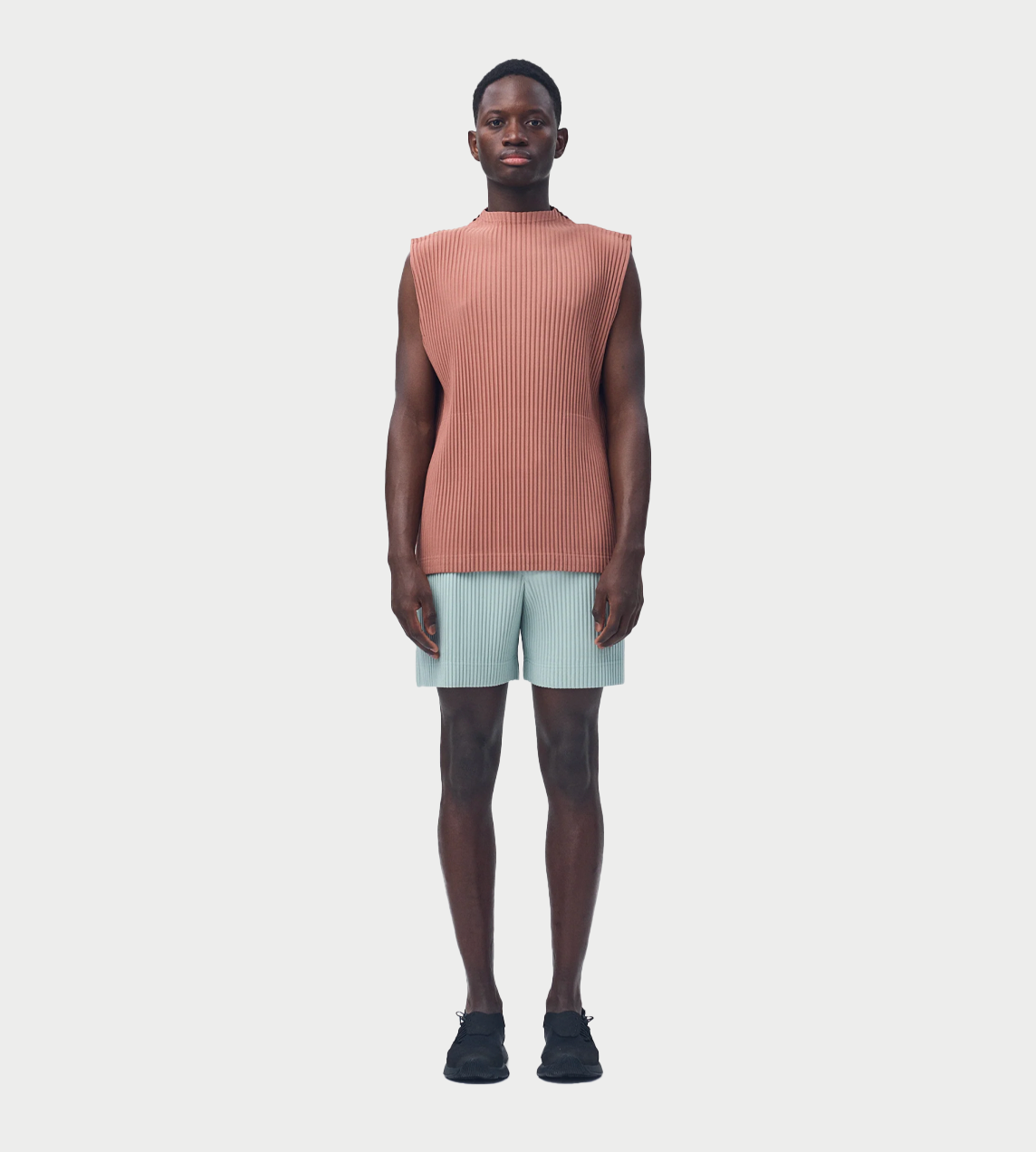 HOMME PLISSE ISSEY MIYAKE - MC Shorts Sericite Blue