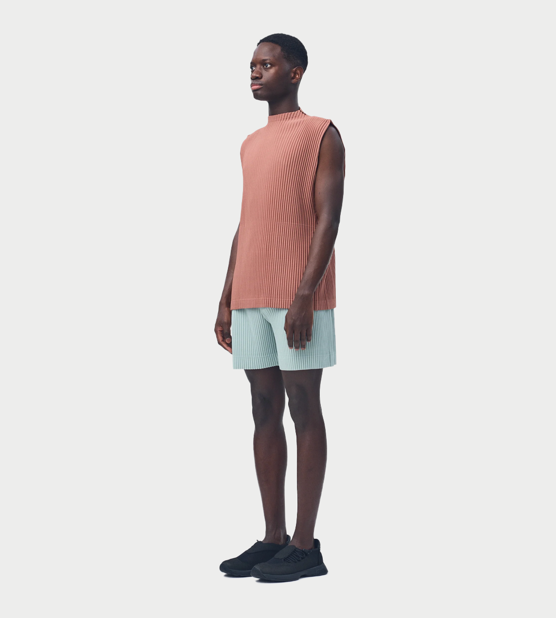 HOMME PLISSE ISSEY MIYAKE - MC Shorts Sericite Blue