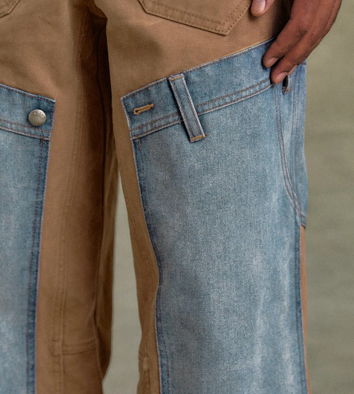 ANDERSSON BELL - Unisex Re-make Carpenter Jeans Multi