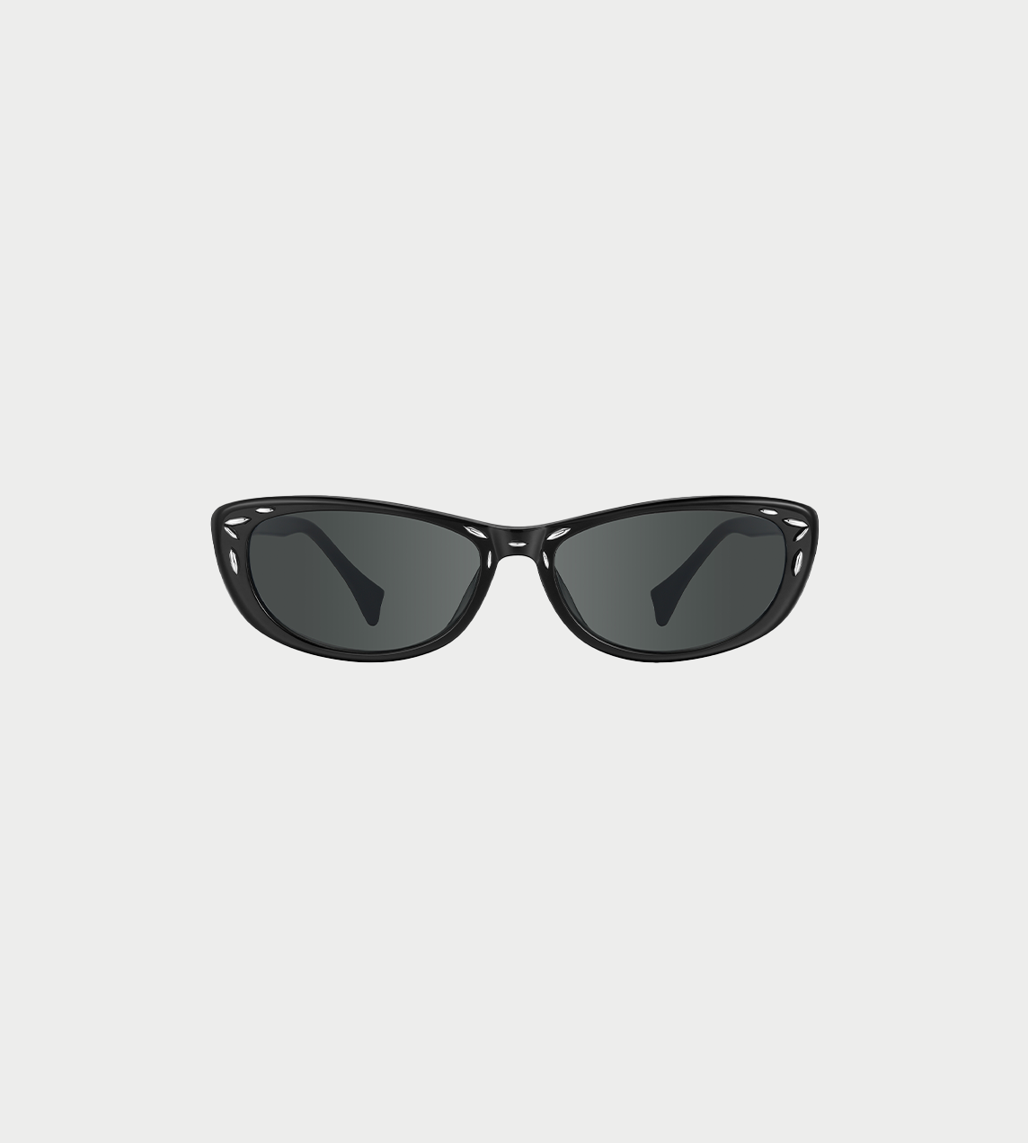 Metal Inlaid Sunglasses