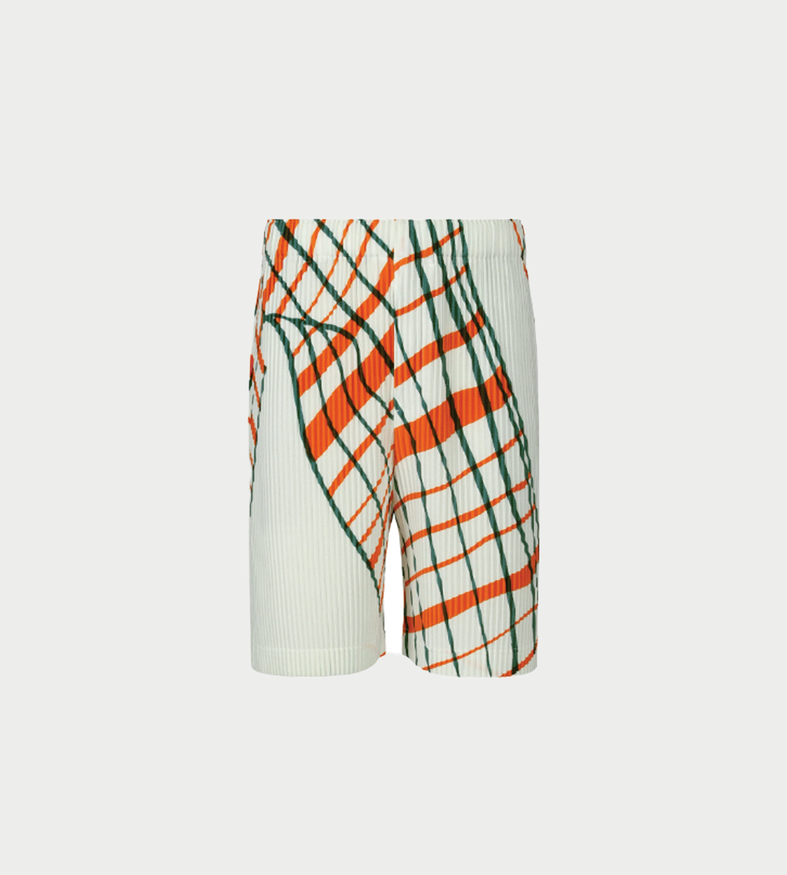 HOMME PLISSE ISSEY MIYAKE - MC Graphic Shorts White