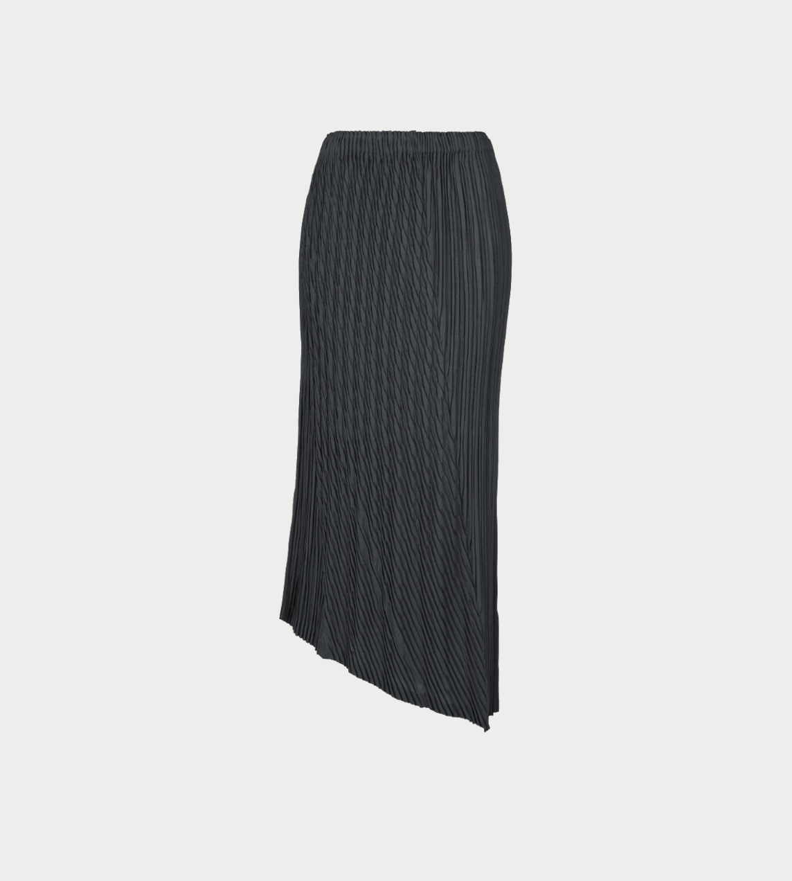 ISSEY MIYAKE - Unfurling Pleats Skirt Dk Navy