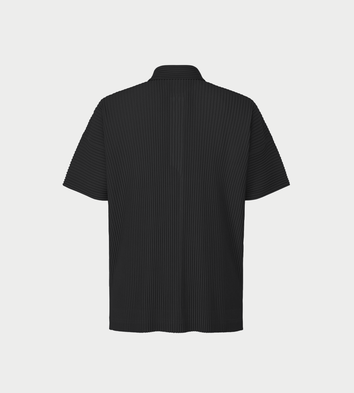 HOMME PLISSE ISSEY MIYAKE - MC Relaxed Polo Shirt Blk