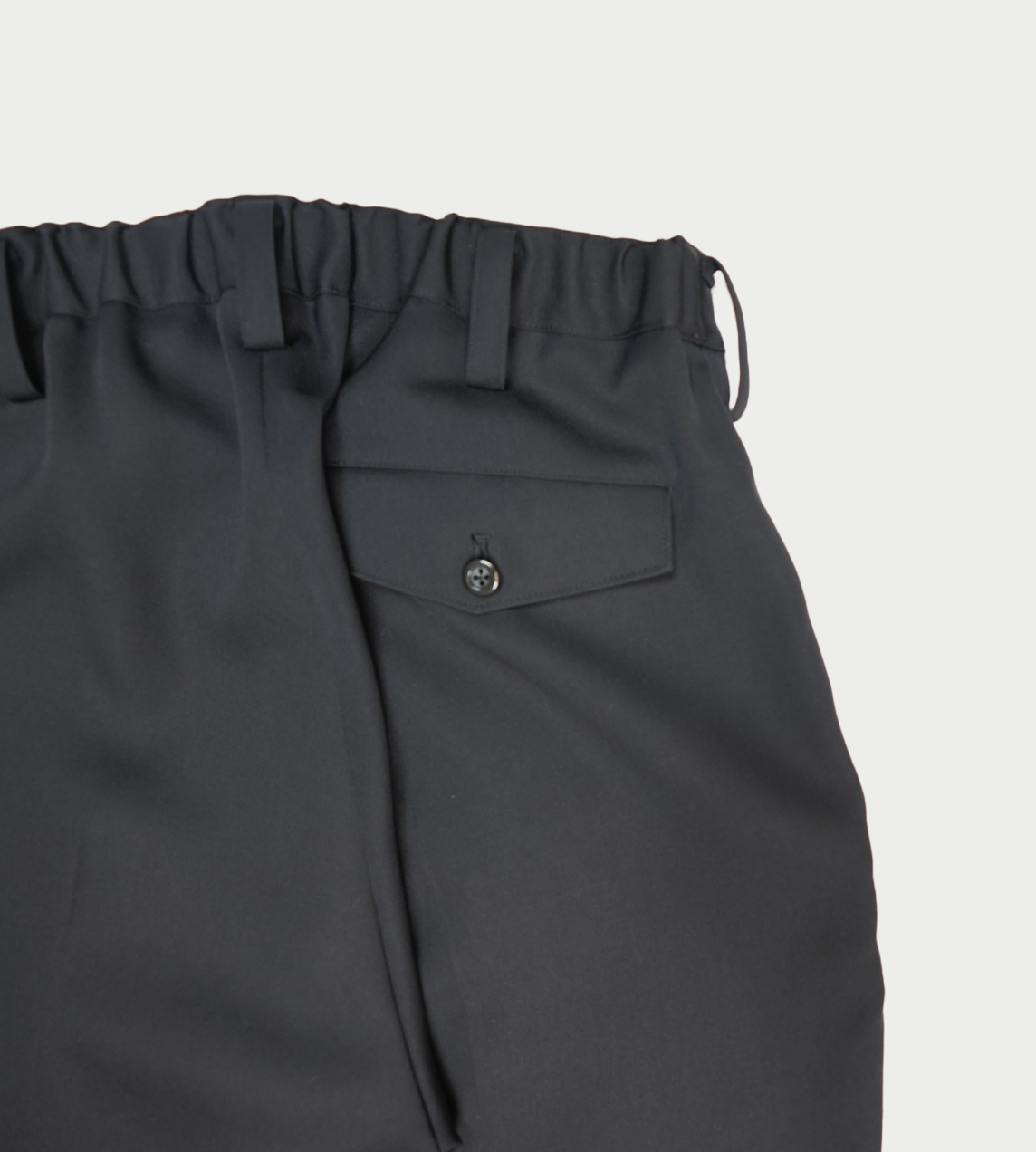 UJOH - Front Pocket Work Pants Blk