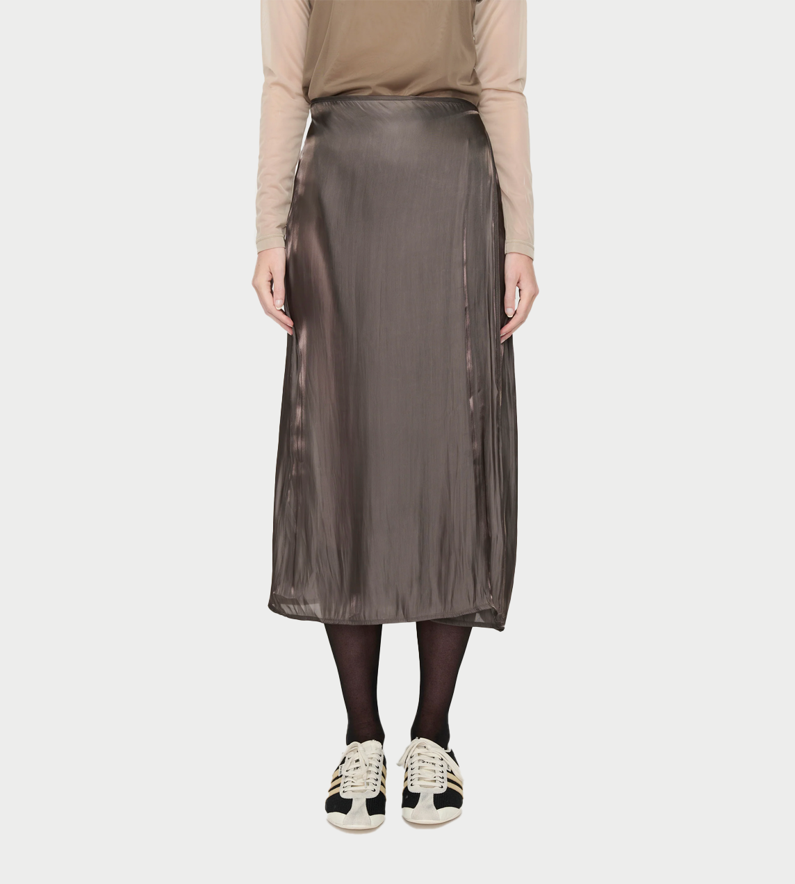 Wrap Skirt Charcoal