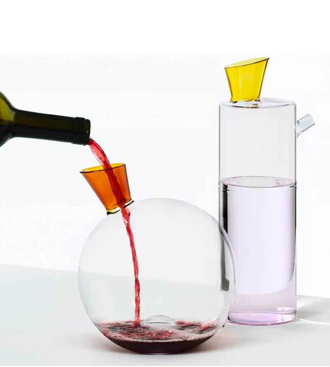 ICHENDORF - Bottle Pink/Clear/Amber