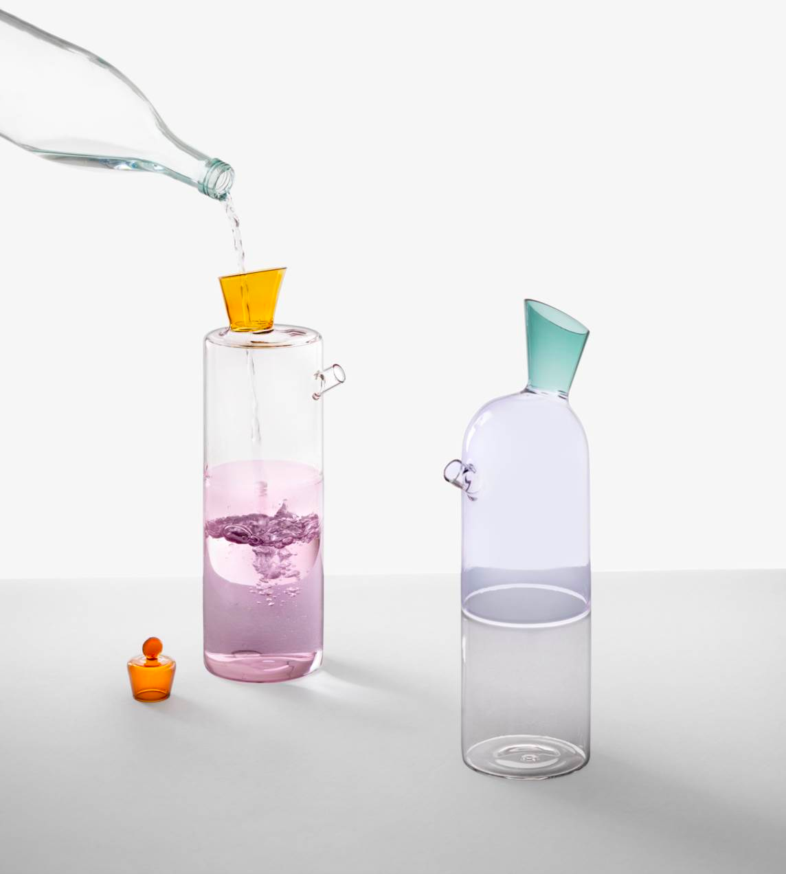 ICHENDORF - Bottle Pink/Clear/Amber