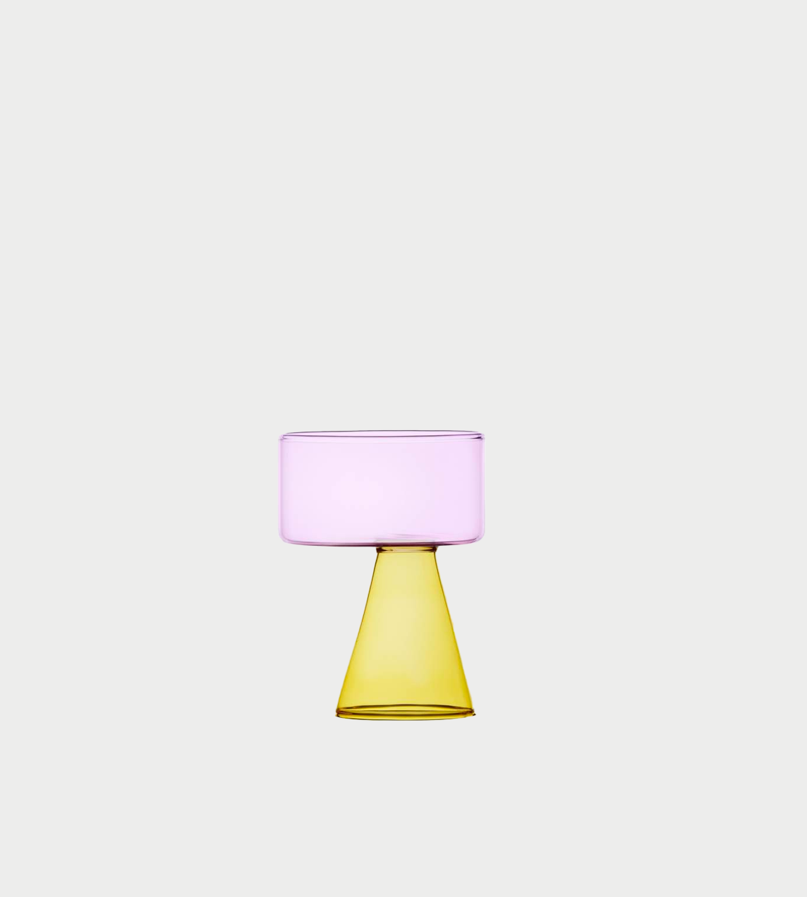 ICHENDORF - Glass Yellow-Pink