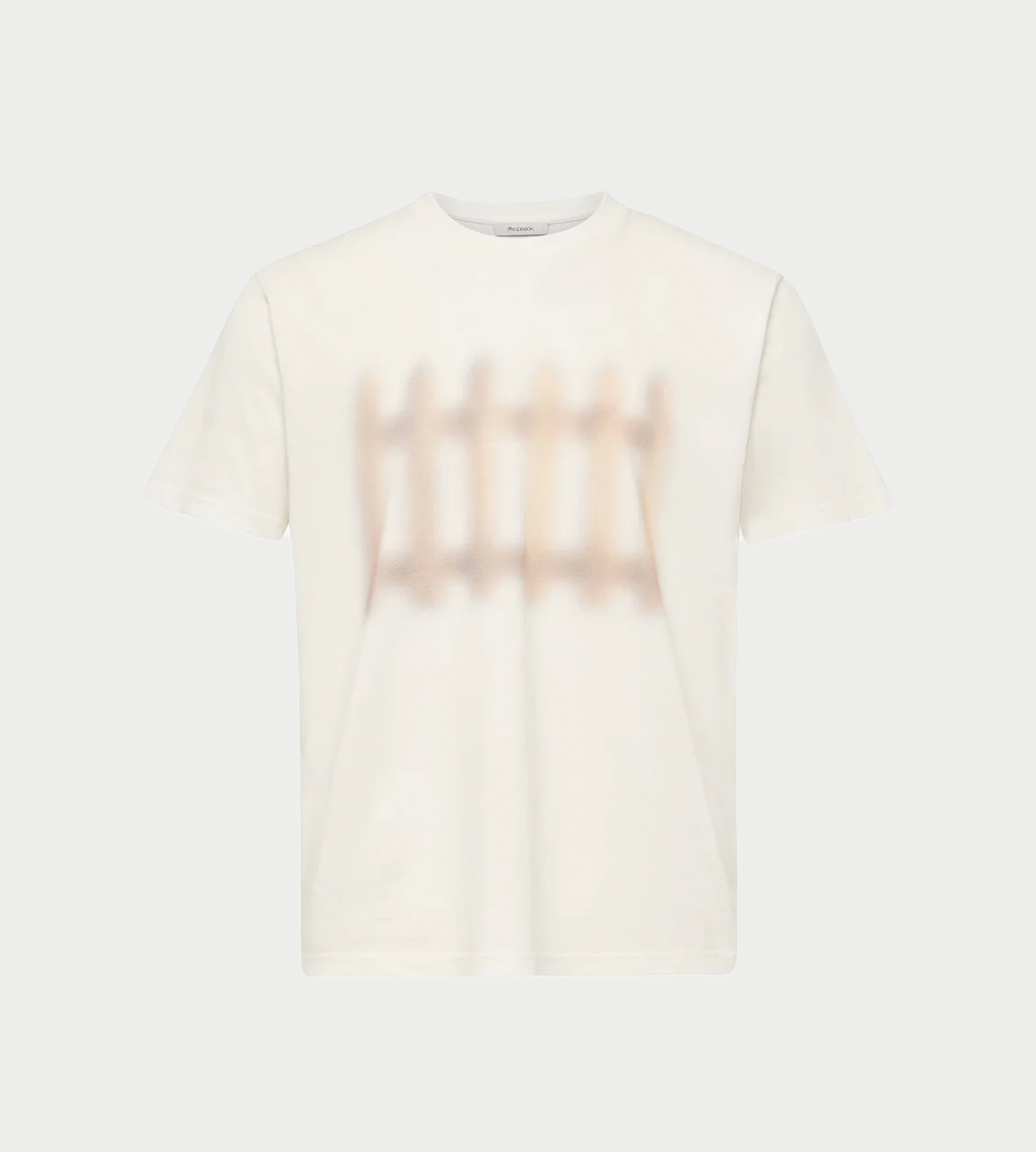 JW ANDERSON - Fence Printed Tee Ivory