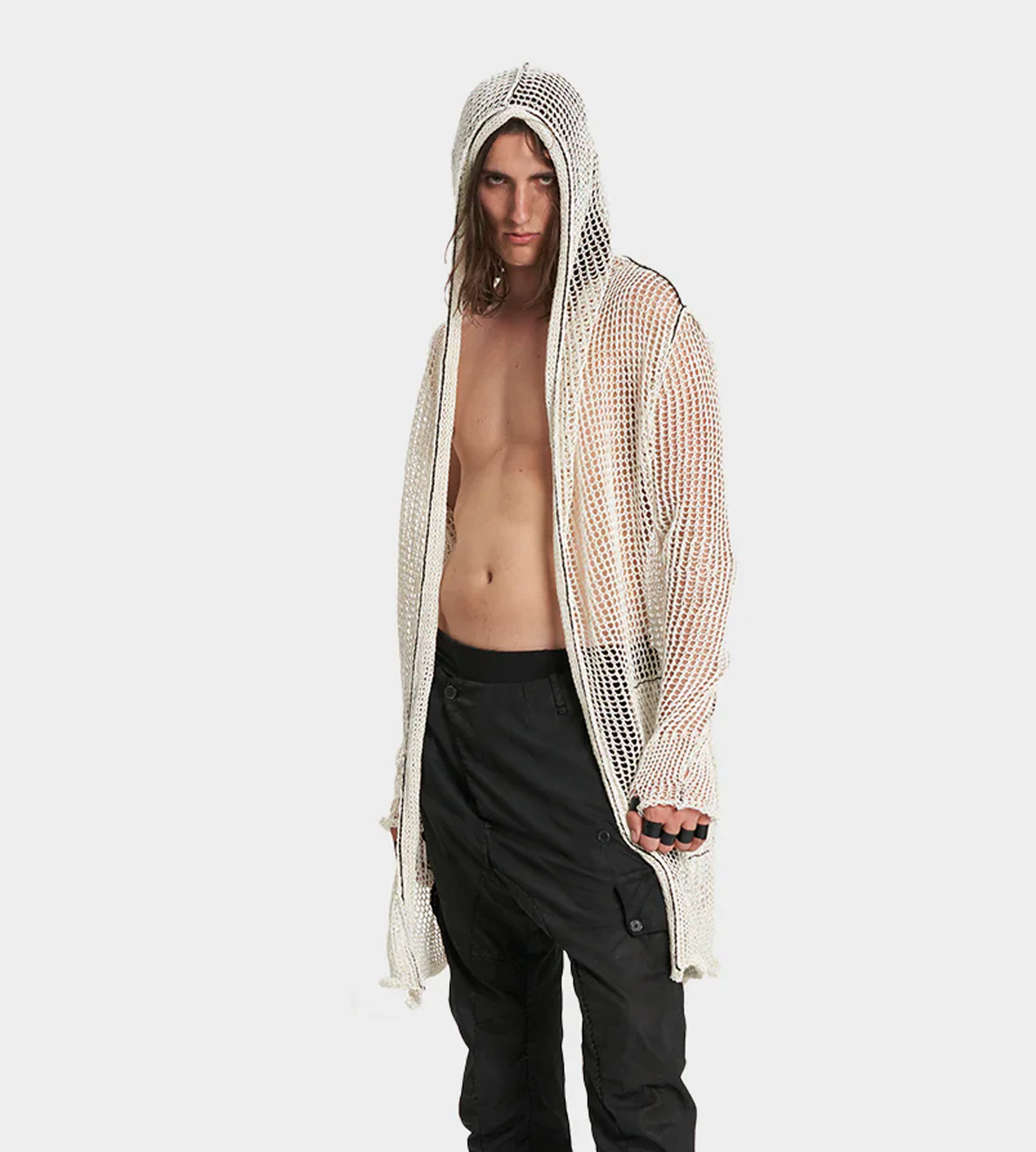 Masnada - Knit Cardigan Off White