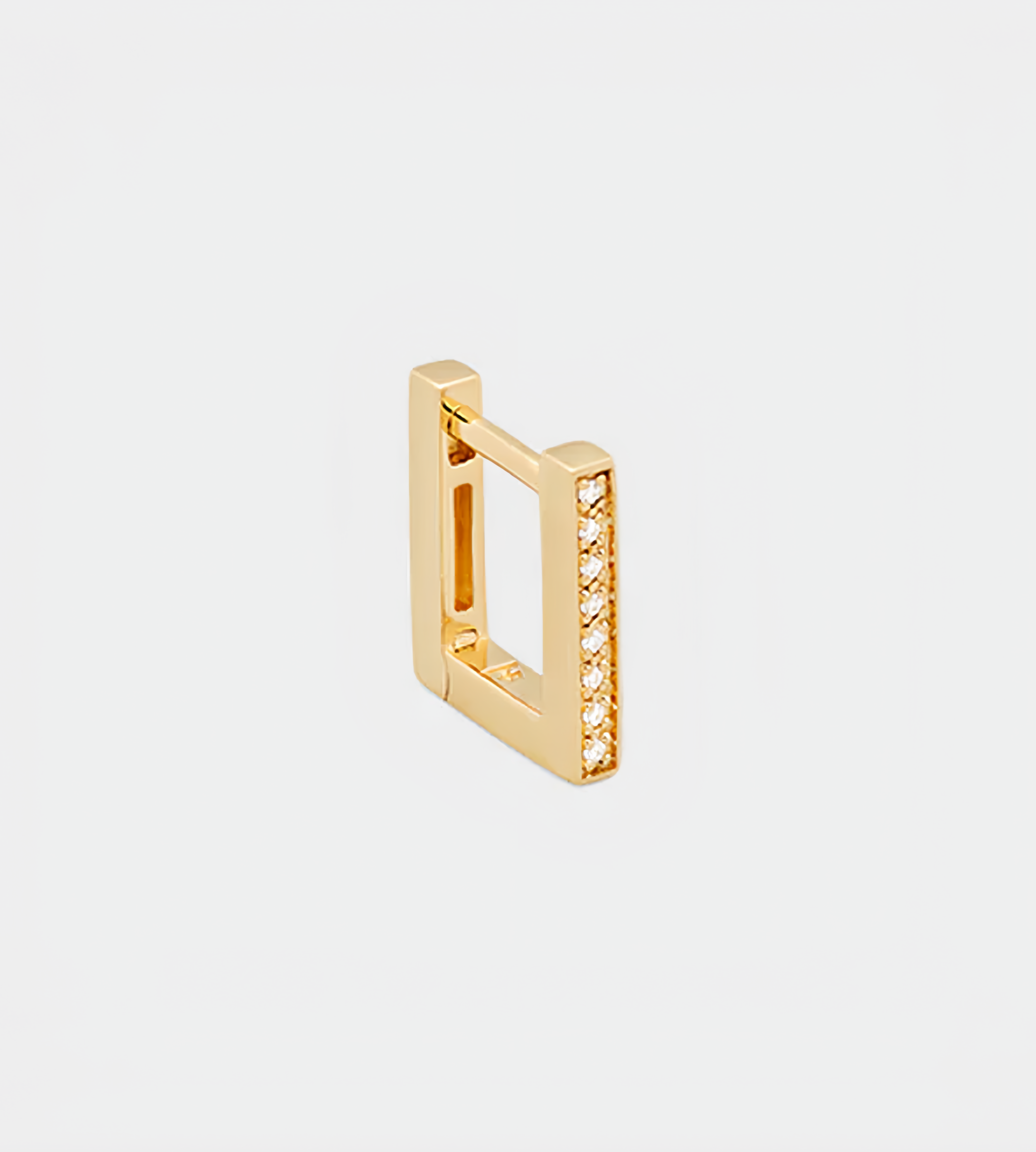 Tom Wood - Sleek Huggie Gold/Diamonds