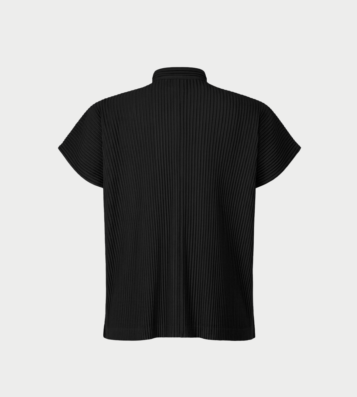 HOMME PLISSE ISSEY MIYAKE - MC Frog-button Shirt Black