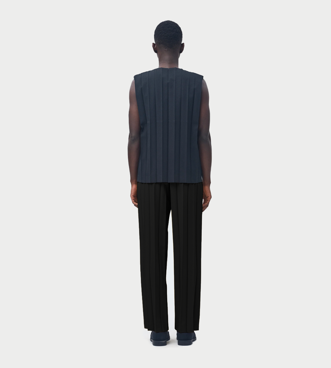 HOMME PLISSE ISSEY MIYAKE - Edge Pants Blk