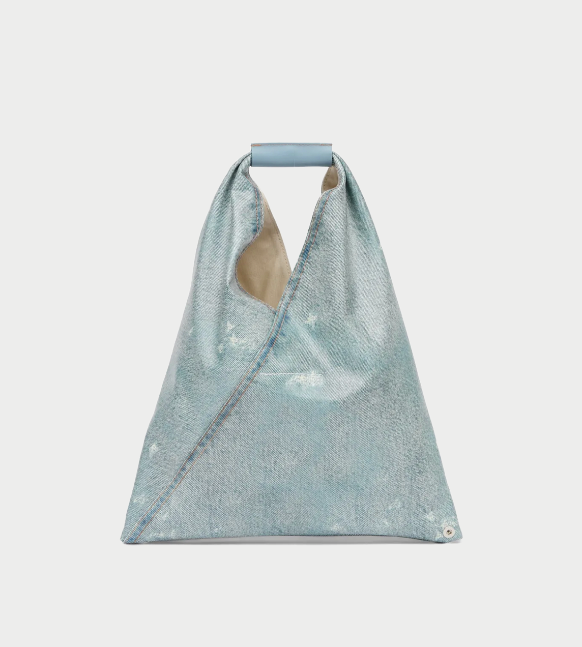 MM6 MAISON MARGIELA - Denim-effect Coated Japanese Handbag