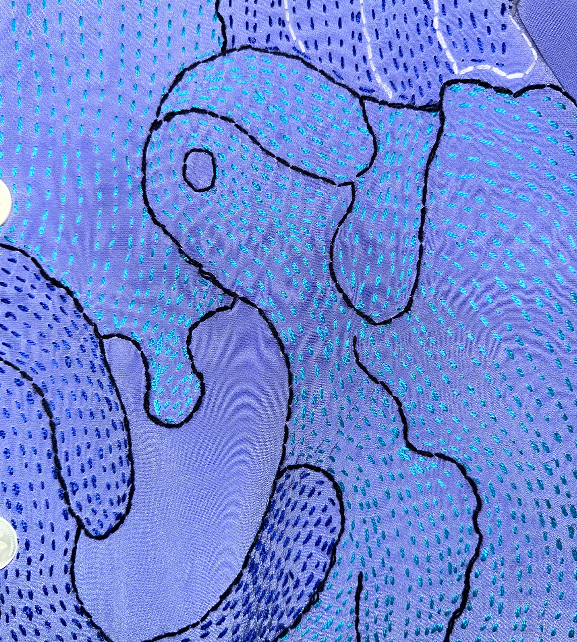 GLASS CYPRESS - SS Figure Shirt Lavender