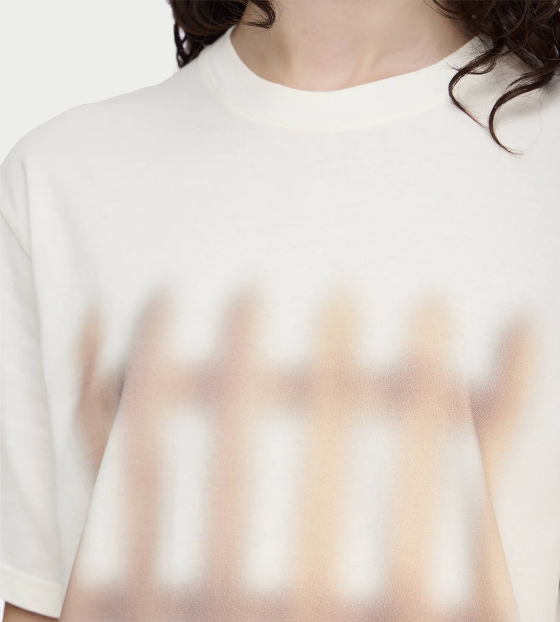 JW ANDERSON - Fence Printed Tee Ivory