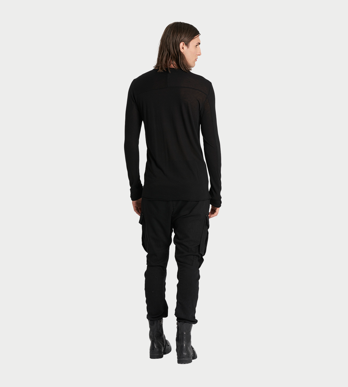 MASNADA - Long Sleeve Pullover Blk
