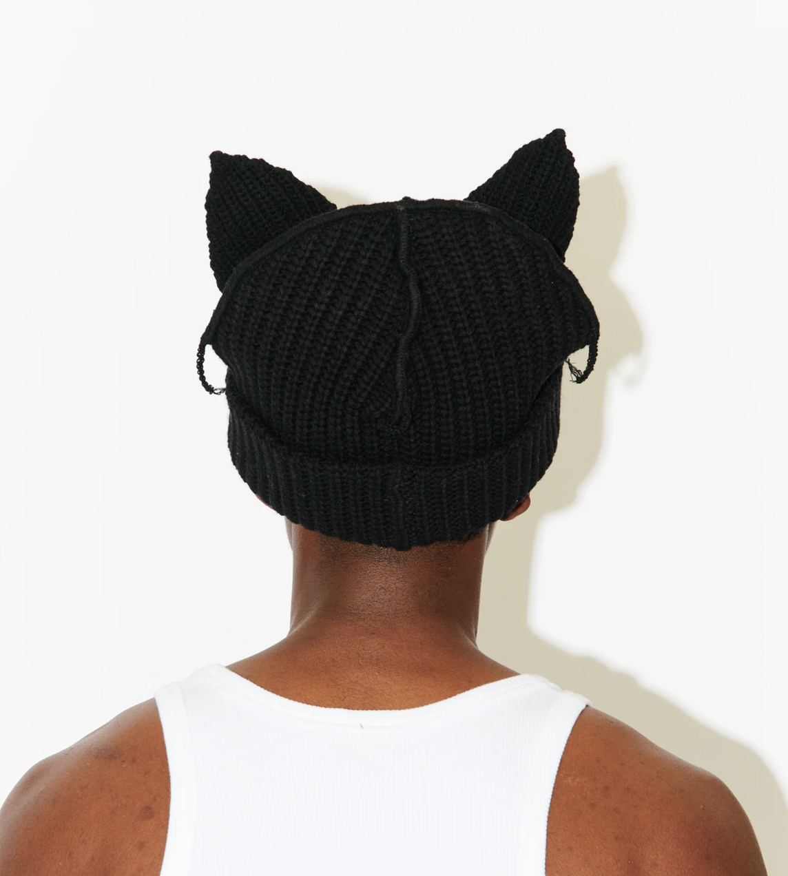 Chunky Ears Beanie Blk