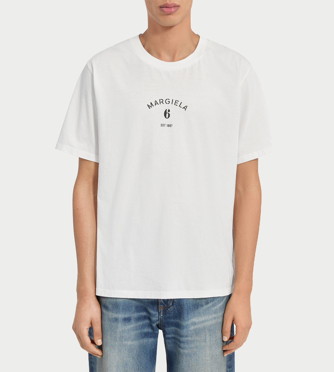 MM6 MAISON MARGIELA - Logo Print T-Shirt White