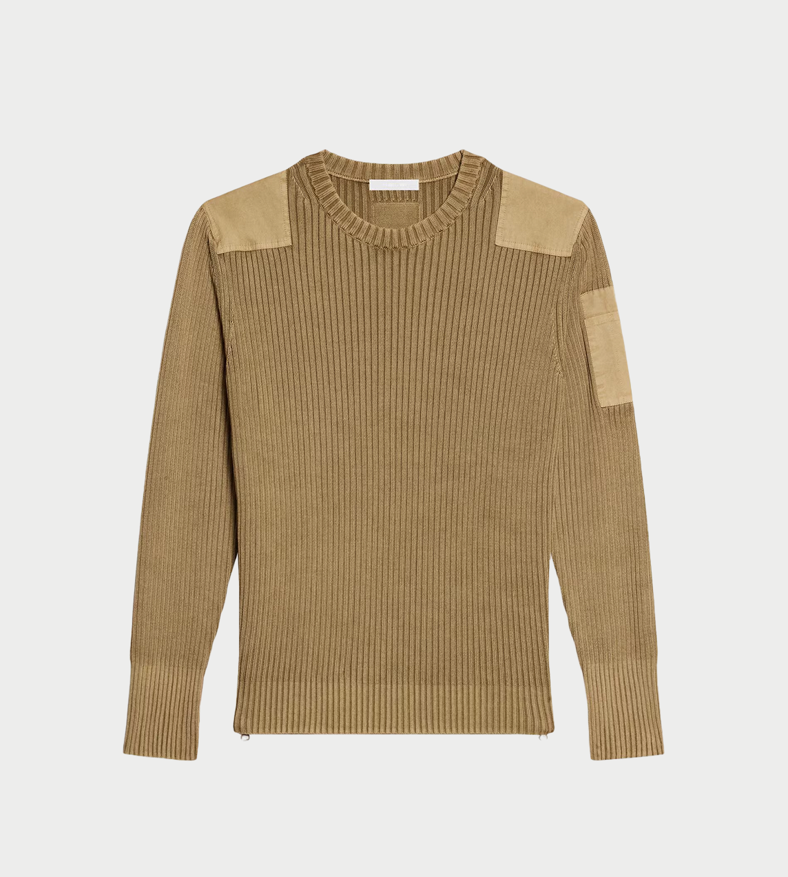 HELMUT LANG - Military Sweater Khaki