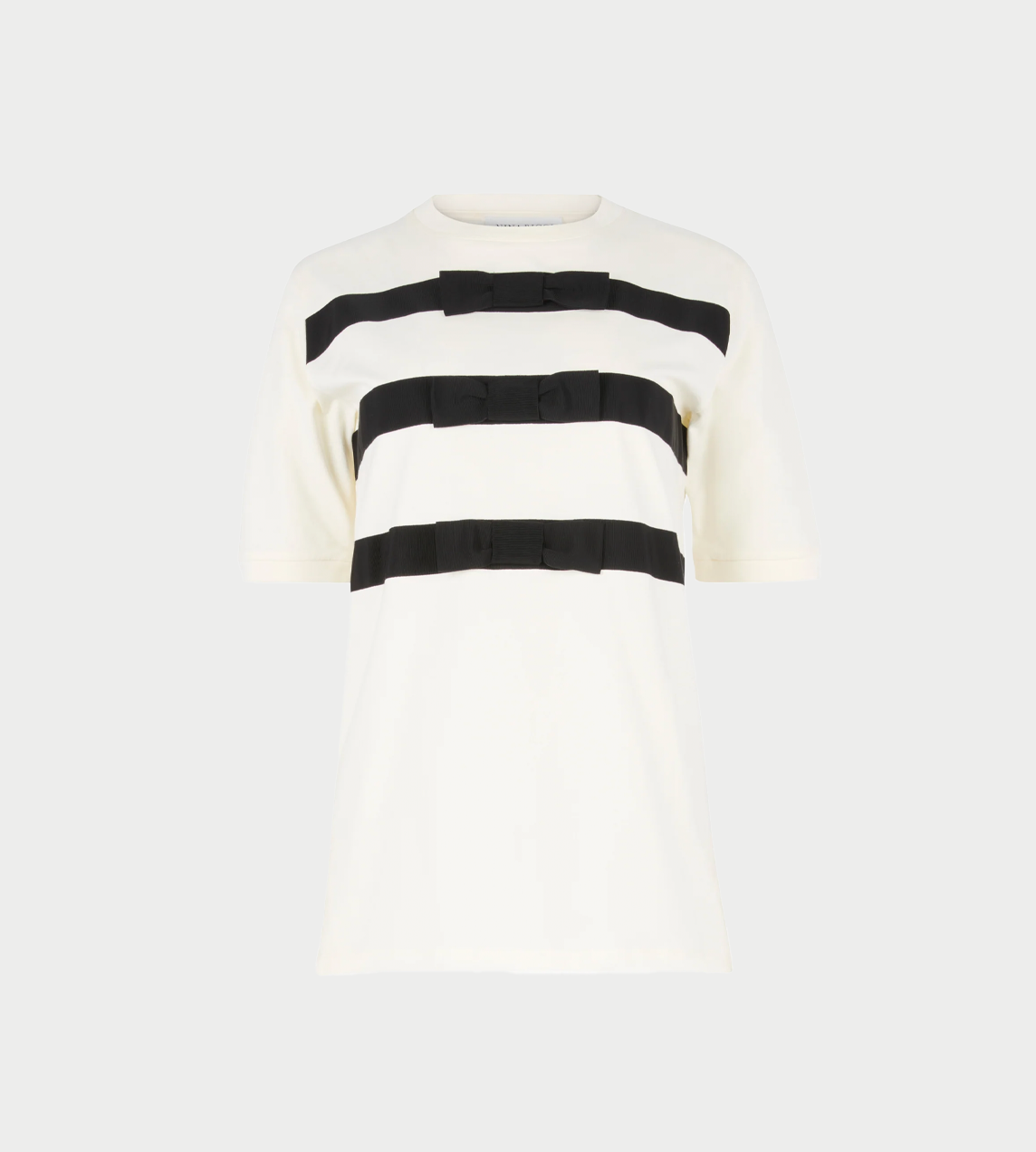 NINA RICCI - Bow-detail T-shirt White