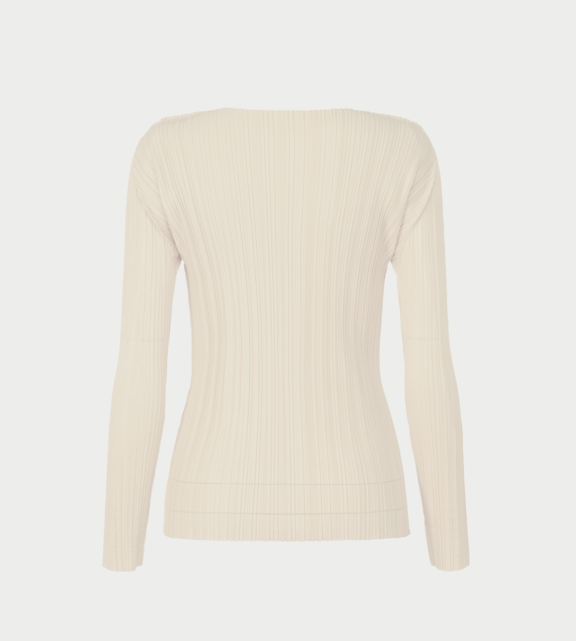 PLEATS PLEASE ISSEY MIYAKE - Soft Pleated Pullover Off White