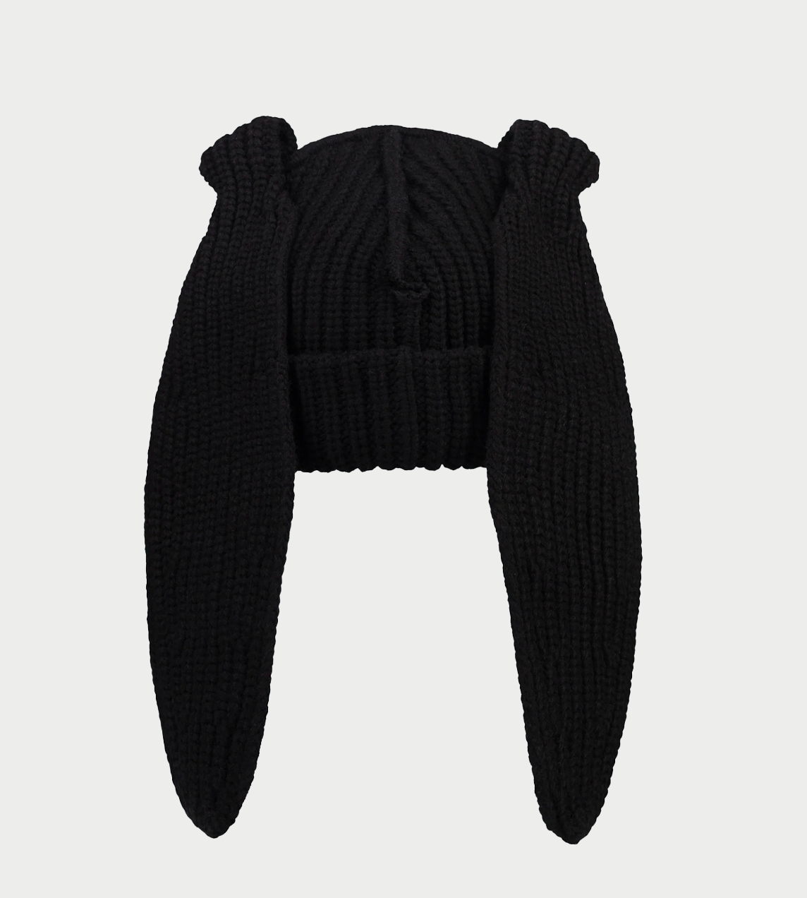 CHARLES JEFFERY LOVERBOY - Chunky Rabbit Beanie Blk