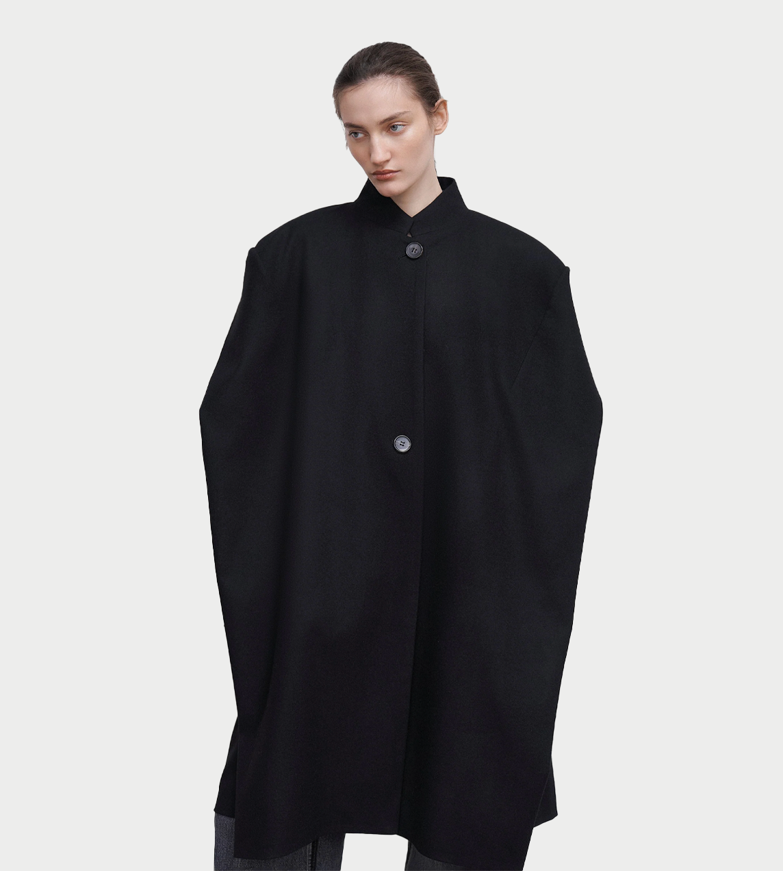 LITKOVSKA - Mid-Length Guard Coat Blk