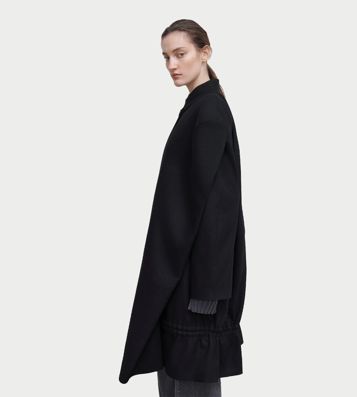 LITKOVSKA - Mid-Length Guard Coat Blk