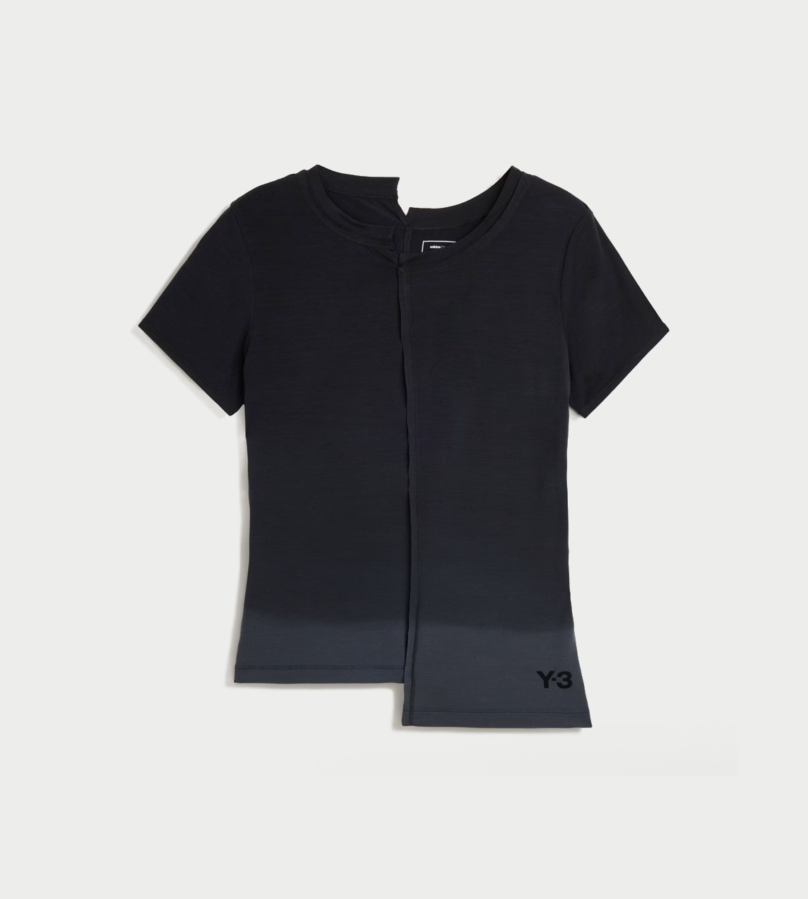 Y-3 Dip Dye Fitted Tee Blk