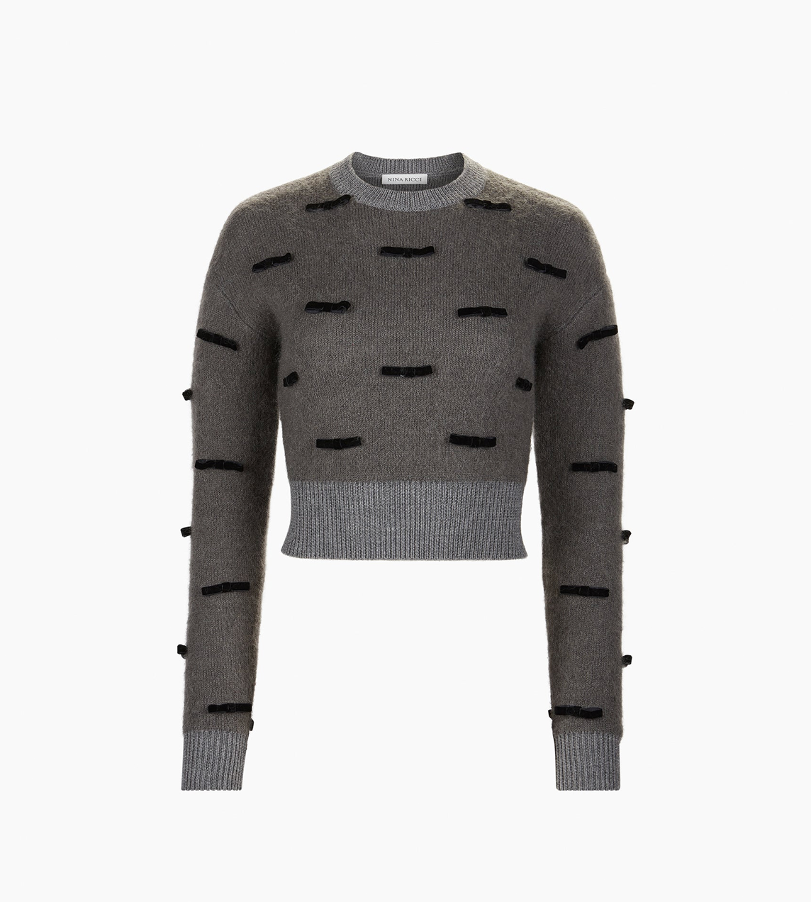 NINA RICCI - Knit Sweater Grey