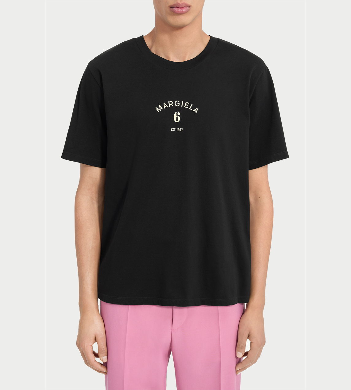 MM6 MAISON MARGIELA - Logo Print T-Shirt Blk