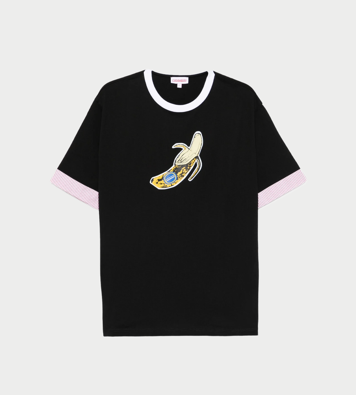 CHARELS JEFFERY LOVERBOY - Turn Up Tee Black