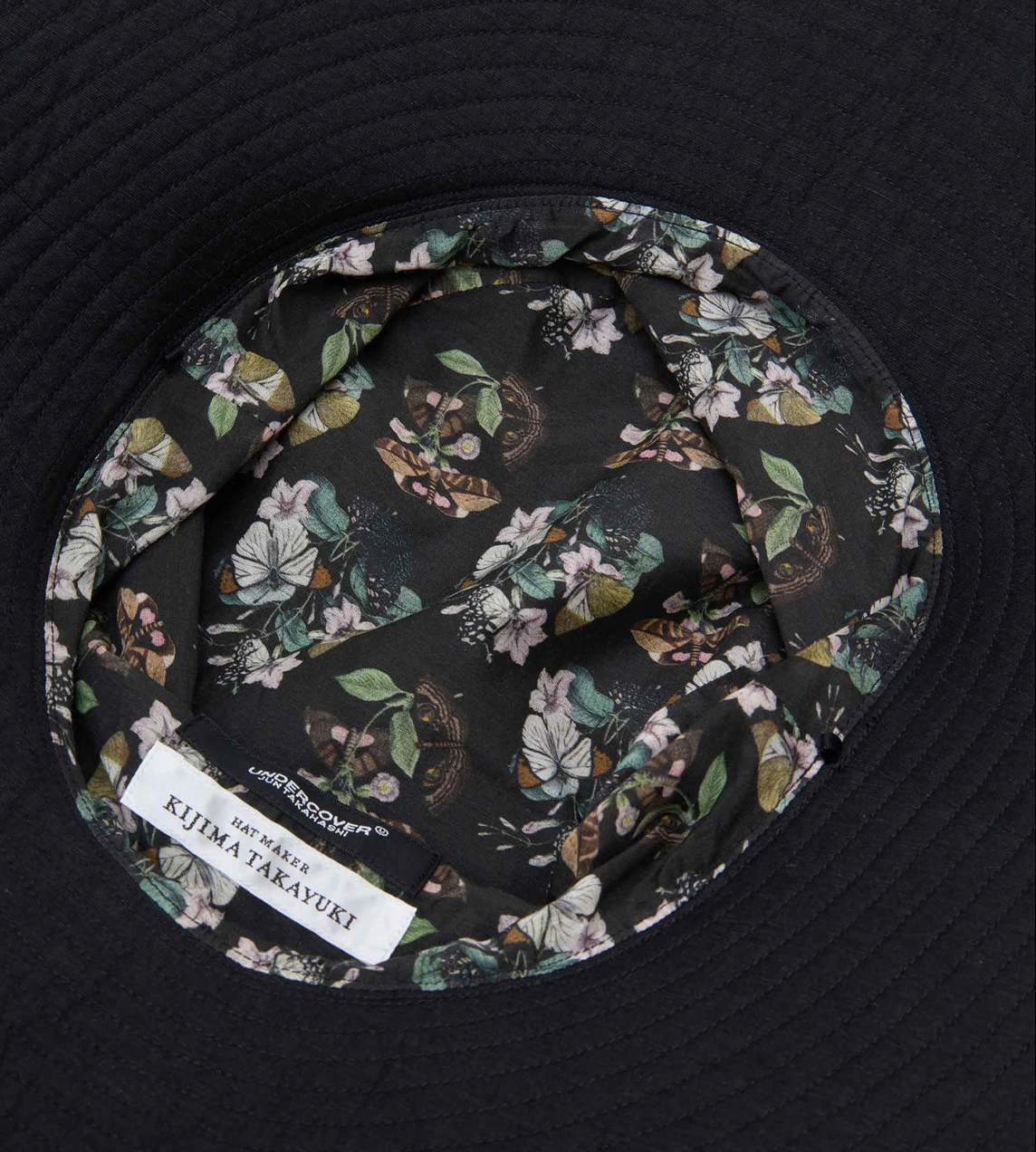 UNDERCOVER - Kijima Takayuki x Undercover Wide-brim Hat Blk