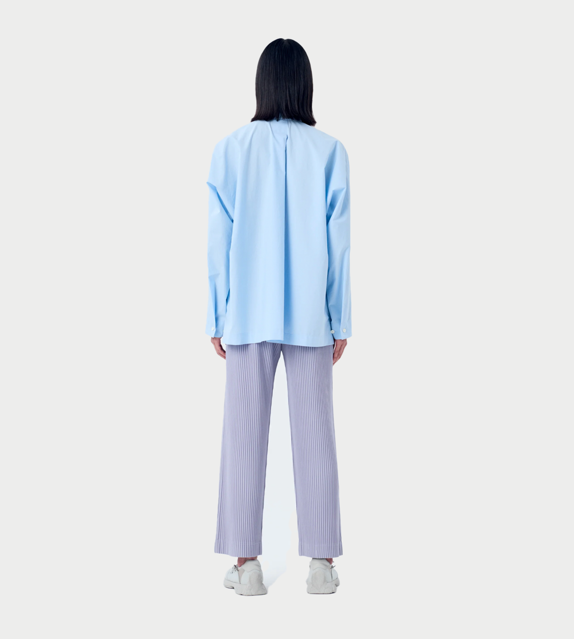 HOMME PLISSE ISSEY MIYAKE - Tailored Pleated Pants Cloud Gray