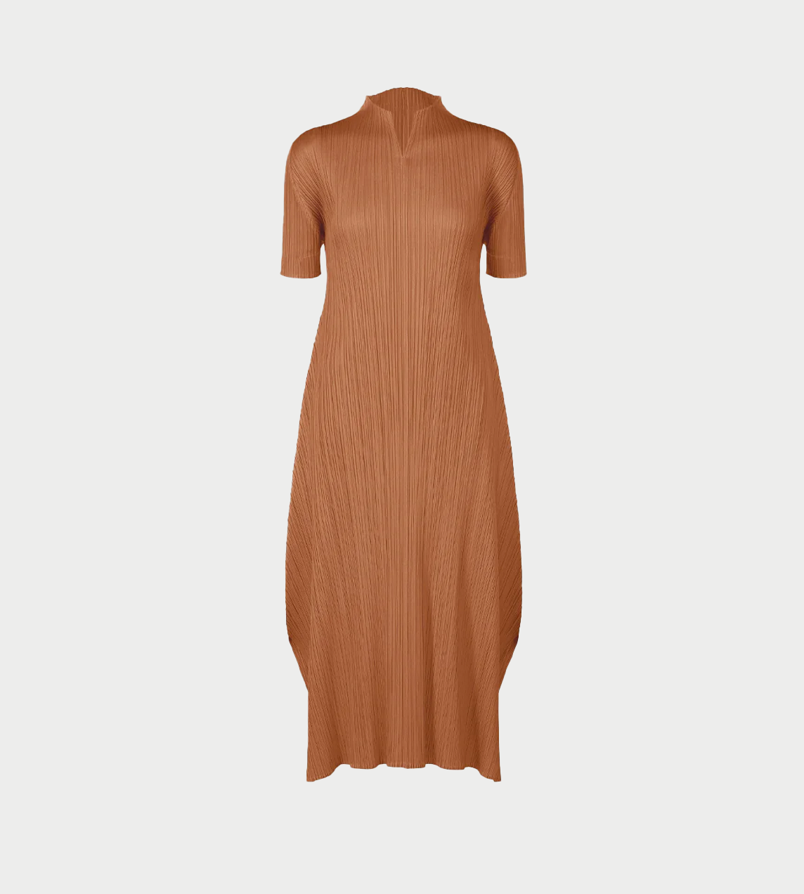 PLEATS PLEASE ISSEY MIYAKE - MC Dress Brown