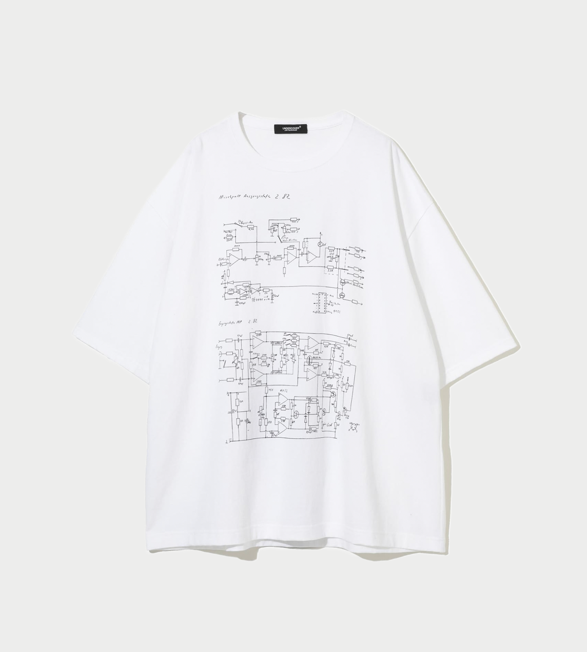 UNDERCOVER - Graphic-print Tee White