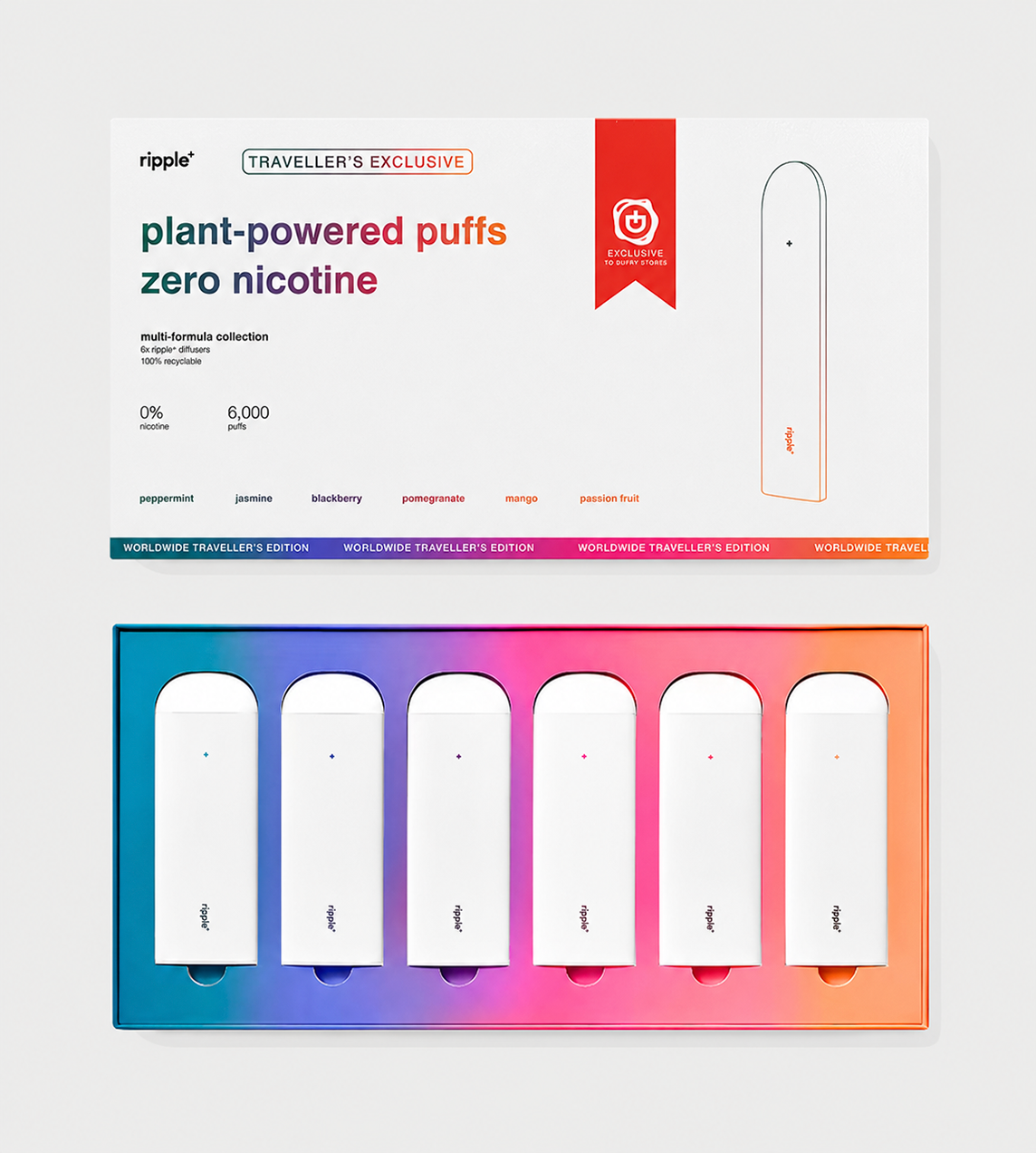 RIPPLE - Plant-Powered puffs/Traveler's Exclusive