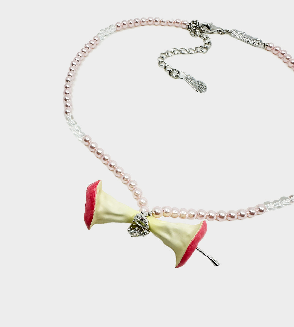 YVMIN - Apple Core Pearl Necklace