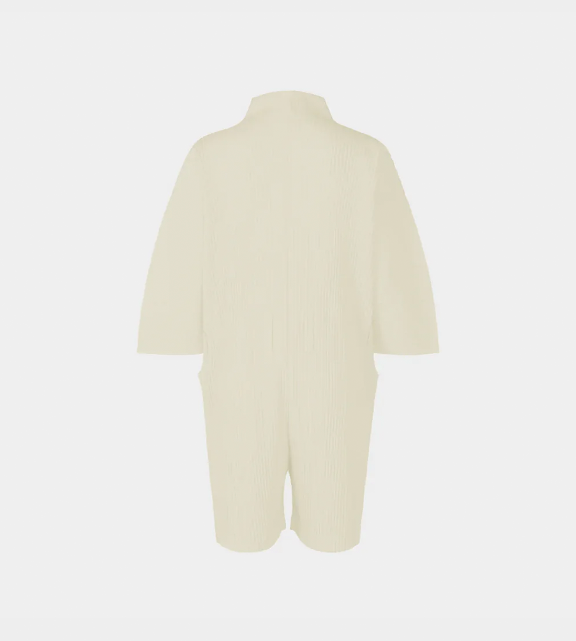 MC Pleated Jumpsuit Milk White