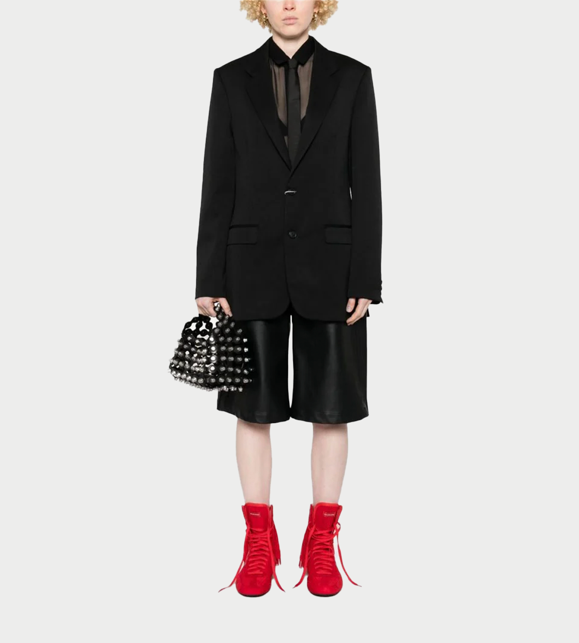 Twisted Blazer Black