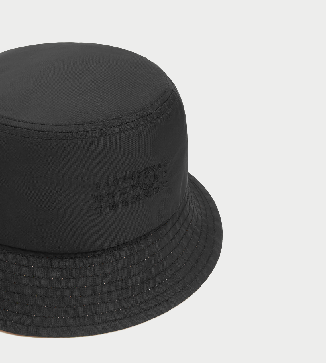 MM6 MAISON MARGIELA - Nylon Bucket Hat Blk