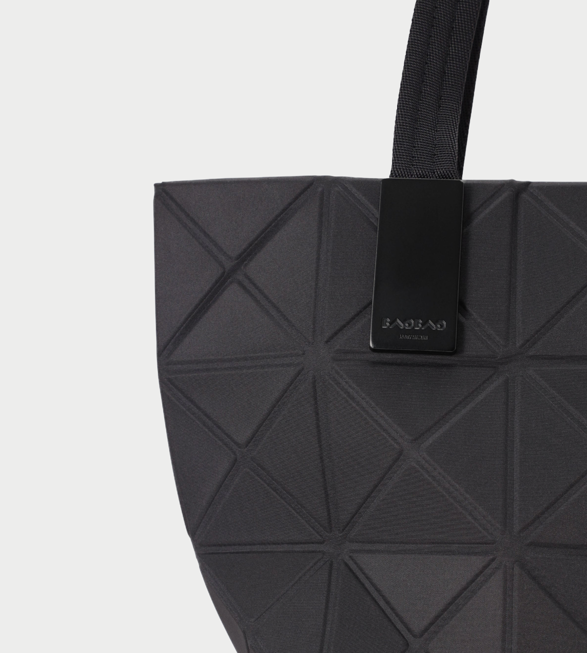 BAOBAO ISSEY MIYAKE - Matt Black Tote Blk