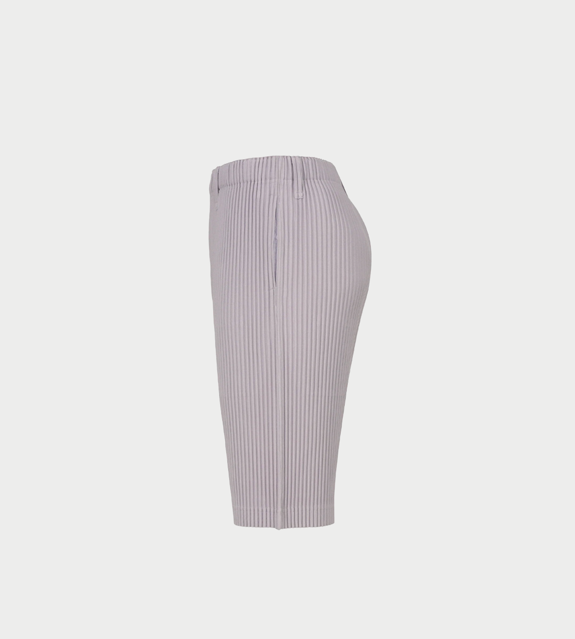 HOMME PLISSE ISSEY MIYAKE - Tailored Pleated Shorts Cloud Gray