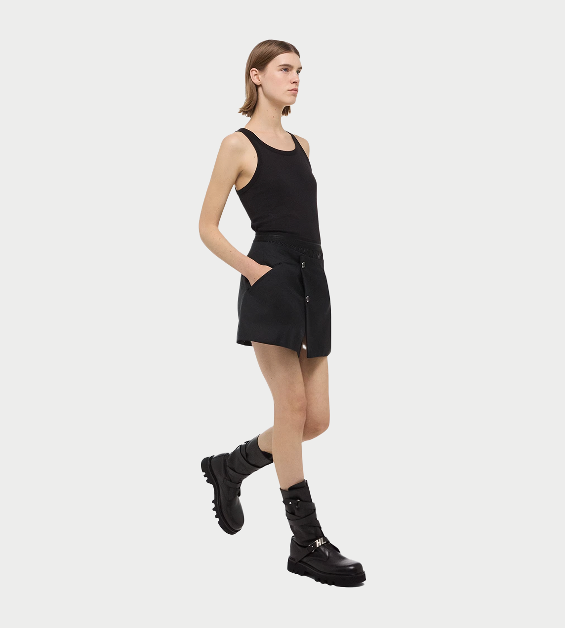 HELMUT LANG - Apex Blaser Skort Blk