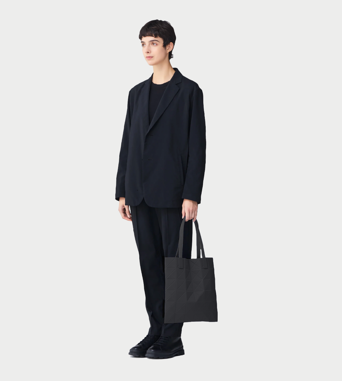 Matt Black Tote Blk