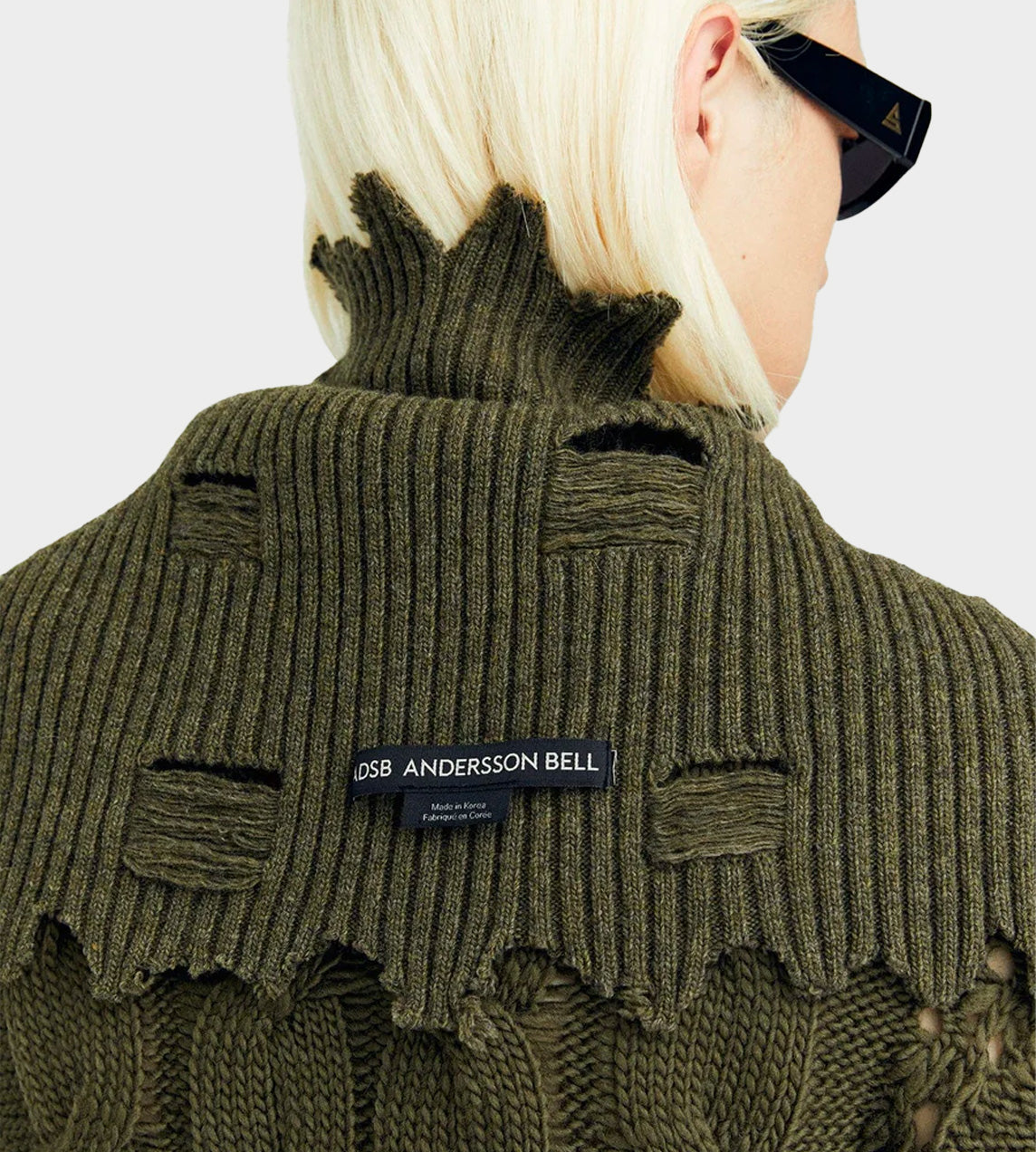 ANDERSSON BELL - Roghen Wool Neck Warmer Green