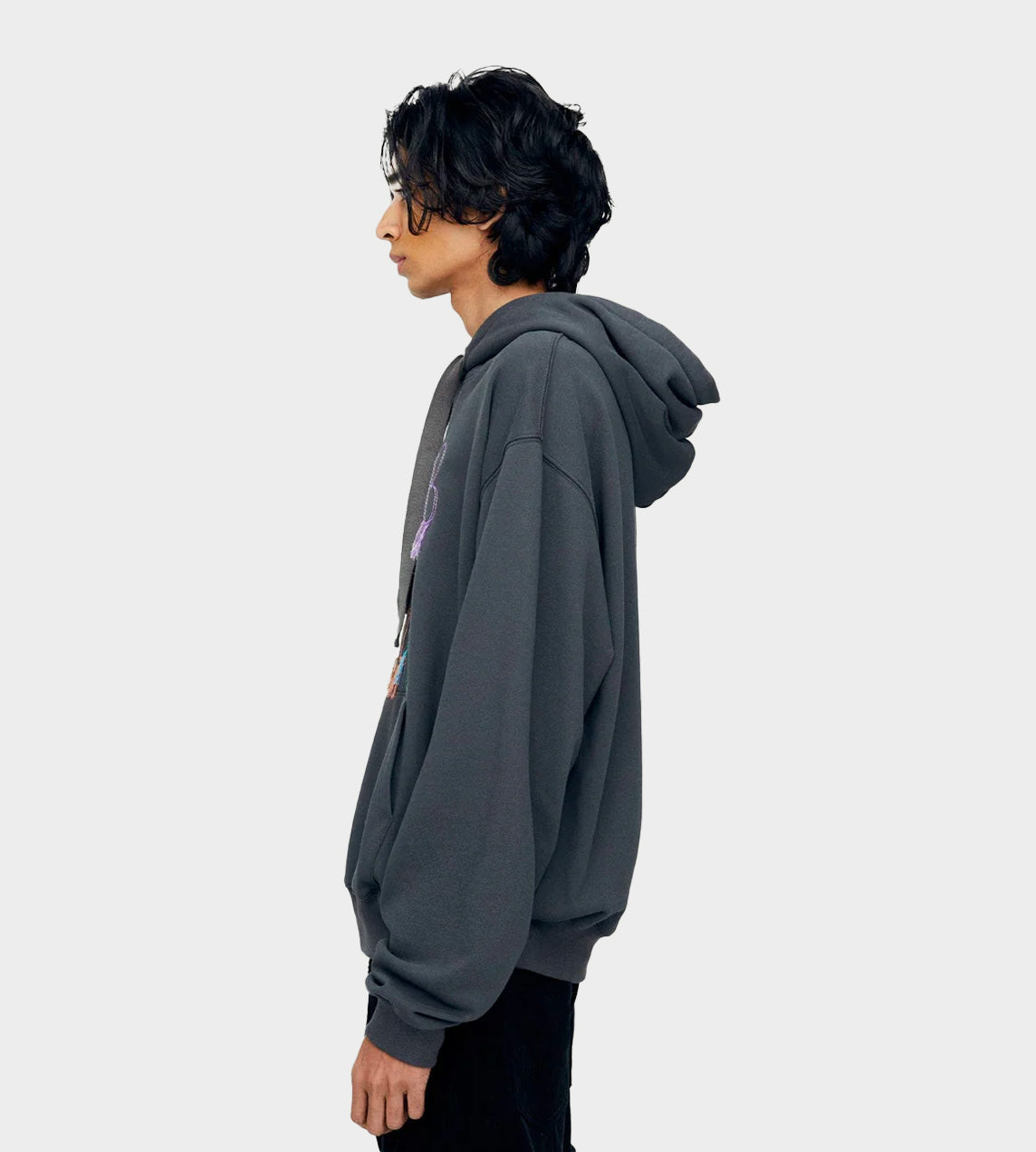 ANDERSSON BELL - Milan Embroidery Hoodie Grey