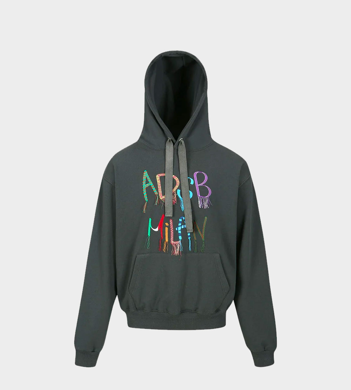 ANDERSSON BELL - Milan Embroidery Hoodie Grey