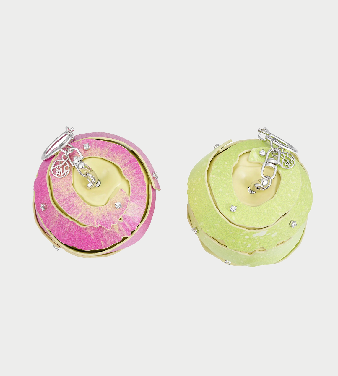 Apple Peel Charm Green